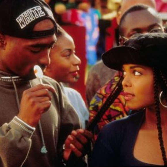 🆕️🆑️ FASHION NOVA GRAPHIC TEE | Retro Poetic Justice with 2 Pac Images White - Picture 7 of 10